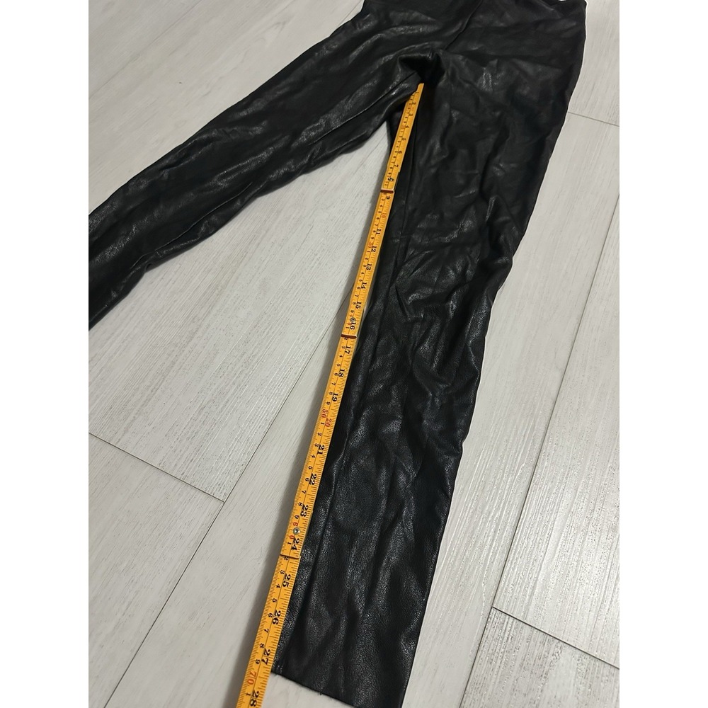 Commando Perfect Control Faux Leather Leggings High Rise Size S Black - Picture 5 of 8